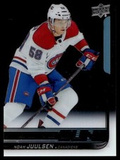 2018-19 Upper Deck Series 2 Young Guns Clear Cut Rookie #482 Noah Juulsen