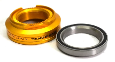 Гарнитуры Tange MX320 старая школа BMX 1 дюйм резьба 32,7 мм чашка 26,4 золото Tangeseiki - Изображение 1 из 4