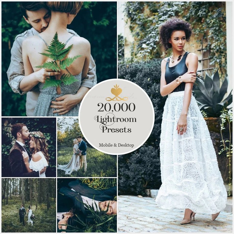 20000+ Mobile & Desktop Lightroom Presets Mega Bundle for Adobe Lightroom 11GB - Image 1 of 1
