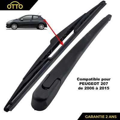 Bras Balai d'Essuie Glace Arrière prévu pour PEUGEOT 207 - 6429AR 6451AJ - Photo 1/4