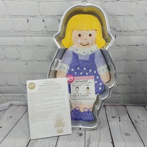 Wilton Cake Pan 2001 Storybook Doll 2105-2048 - Picture 1 of 2