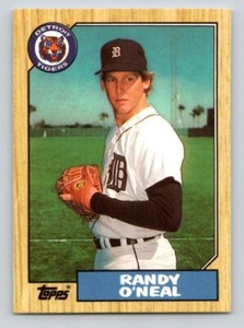 1987 Topps Tiffany Collection -   UER  #196 Randy O'Neal