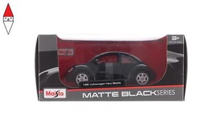 MODELLINO MAISTO VOLKSWAGEN NEW BEETLE 1/24 GRIGIO - Imagen 1 de 3