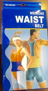 BRAND NEW DELUXE WAIST BELT NO:80345 BLUE COLOR BODY SHAPER - Picture 1 of 1