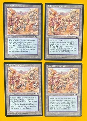 MTG SOLDEVI EXCAVATIONS (x4) Alliances (OldManMTG 009-985) - Image 1 of 3