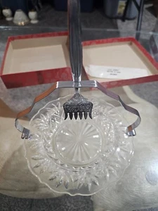 VTG Sheffield Relish Jam Seafood Serving Set 3 Piece 209C In Original Box. - Picture 1 of 6
