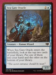 Magic The Gathering COMMANDER 2014 C14 SEA GATE ORACLE blue card MTG - Picture 1 of 2