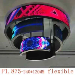 P1.875 Flexible Display Panel 240X120mm LED Screen Module Indoor Full Color - Picture 1 of 12