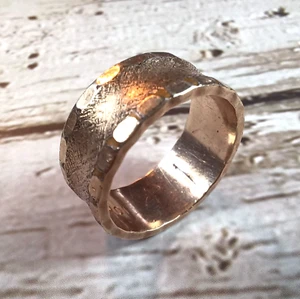 Ring 10 Karat vergoldet Pinky - Größe 9 - Bild 1 von 6