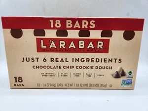 Barra de masa para galletas con chispas de chocolate Larabar - Caja completa de 18 barras - Imagen 1 de 5