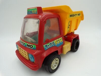 Vintage 70's Nomura Japan Mighty Mo Friction Dump Truck Ideal Toys 1 - Image 1 of 4