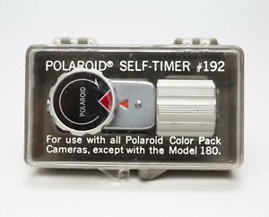 Polaroid Mechanical Self Timer Model #192 w/Case TESTED WORKS GREAT!