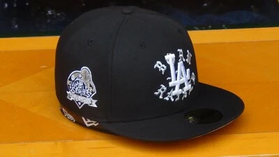 NEW ERA-BORN X RAISED ❤️LOS ANGELES DODGERS BORN X RAISED 24 WORLD SERIES MLB NEW ERA HAT IN STOCK❤️