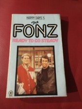 THE FONZ HAPPY DAYS 5 READY TO GO STEADY WILLIAM JOHNSTON 1978 TV TIE IN P/B