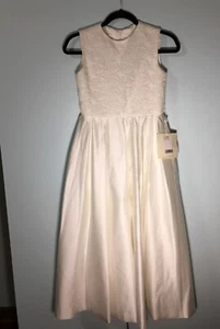 Neu mit Etikett LanTing elfenbein Gr. 10 Quinceañera, Erstkommunion, Blumenmädchen, Junior Brautjungfer - Bild 1 von 7