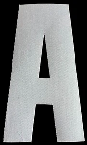 DETROIT RED WINGS ALTERNATE CAPTAIN "A" SEWN PATCH FOR RED JERSEY FEDOROV - Picture 1 of 1