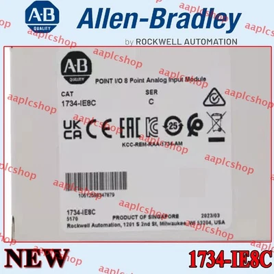NUEVO PLC 1734-IE8C PUNTO E/S 8 puntos módulo de entrada analógica 1734IE8C AB - Imagen 1 de 4