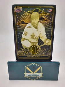 Sebastian Aho 2024-25 UD Extended Series Oracles Insert Card - Picture 1 of 3