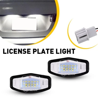 Kit completo de matrícula LED blanca para 1999-2007 RL Acura 2004-2008 Acura TL Foto 1 de 4