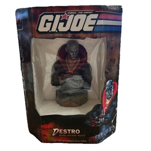 2003 Palisades GI Joe Destro Mini Resin Bust Limited Edition - BRAND NEW SEALED - Picture 1 of 8