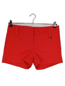 ZARA WOMAN Pantalón corto de talle alto Mujeres Piratas Talla EU 40 rojo - Imagen 1 de 5