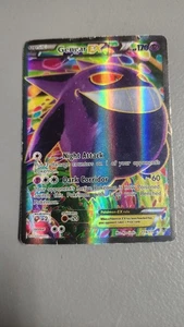 Phantom Forces Gengar-EX 114/119 2014 full-art holo Heavily Played Creased - Picture 1 of 18