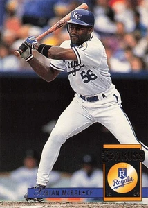 Brian McRae 1994 Donruss #43 Kansas City Royals Baseball - Picture 1 of 2