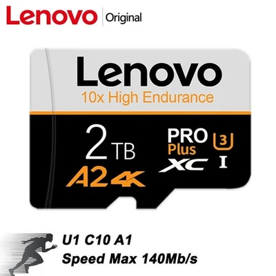 High Speed Lenovo Memory Card 1tb 2tb Micro Sd Card Class 10 Xc Tf Card Adapter - Image 1 of 4
