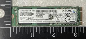 Lenovo 256GB M.2 2280 SSD MZ-NTY2560 00UP421, SSD0H55425 mit Windows 10 Pro - Bild 1 von 1
