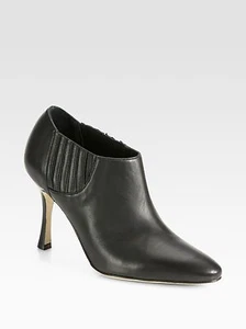 MANOLO BLAHNIK LIVREA STIVALETTI CLASSICI ELEGANTI EU 41 I LOVE SCARPE 90 MM - Foto 1 di 8