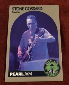 PEARL JAM Seattle Baseball Card - Stone Gossard 2 purple  2018 safeco home shows - Picture 1 of 1