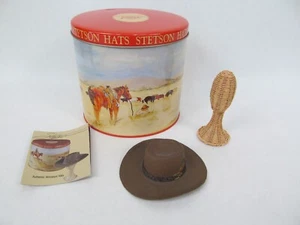 Stetson Miniature Model Hat in Tin Oregon Trail - Picture 1 of 2