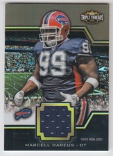 2011 Topps Triple Threads Unity Relics Sepia #TTUSR102 Marcell Dareus Jersey /27