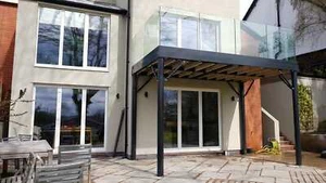Balcony 135 - 28613 - Free standing Balcony with four supporting legs - Picture 1 of 2