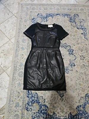 Mint Jodi Arnold Leather Dress Size 8 - Image 1 of 4