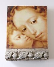 Sid Dickens Retired 1999 "MADONNA" T-49 MEMORY BLOCK TILE Mother & Child