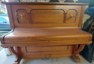 Klavier gebraucht antik - Leipziger Pianofortefabrik Gebr. Zimmermann - Bild 1 von 5