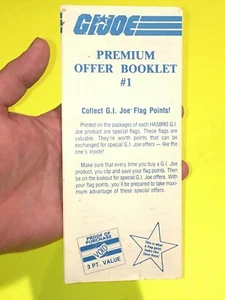VINTAGE ORIGINAL 1986 HASBRO G.I. PREMIUM FLAG POINTS OFFER BOOKLET #1 - Picture 1 of 12