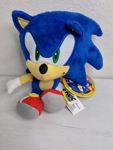 Sonic the Hedgehog 9" Plush Stuffed Animal Toy Sega Video Game - Picture 1 of 7