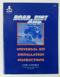 Atari Road Riot 4WD Arcade Game Universal Kit Installation Instructions - Picture 1 of 1