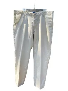 Lee Pants Total Freedom Classic Fit Khaki Men’s 40/29 Slacks Beige - Picture 1 of 4