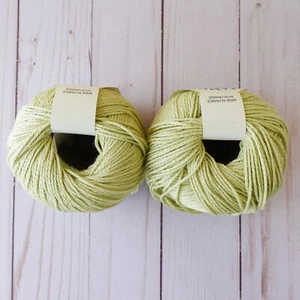 Bouton d'Or Mango yarn~Lot of 2~#390 Nenuphar~Cotton Modal~Sport ~ Summer Yarn - Picture 1 of 5
