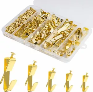 202 PCS Frame Hanger Kit, 10lb, 20lb, 30lb, 50lb&100lb Picture Hanging Hardware - Picture 1 of 9