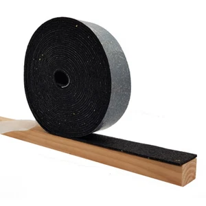 3 mm selbstklebende Gummigranulat Rollen Streifen Terrassen Pads Stelzlager - Bild 1 von 4