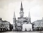 Nouvelle-Orléans "CATHÉDRALE ST LOUIS ET BÂTIMENTS PONTALBA" en 1900 réimpression vintage 
