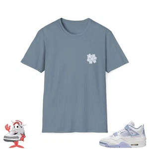 Matching Shirt For Air Jordan Retro 4 Forget Me Not Sneakers Mothers Day Shoe - Picture 1 of 26