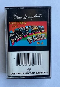 Greetings from Asbury Park, N.J. cassette tape - Bruce Springsteen - first album - Picture 1 of 5
