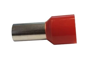 Aderendhülsen 35,0mm² isoliert rot - 100 Stück - Picture 1 of 1