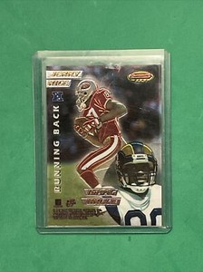 1996 BOWMAN'S BEST QUAD TIM BROWN GALLOWAY JERRY RICE BRUCE #7