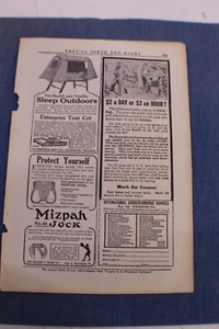 mizpah jock ad protect yourself, enterprise tent cot - Picture 1 of 1